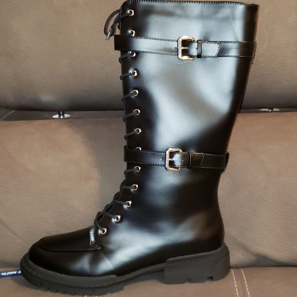 Black boots